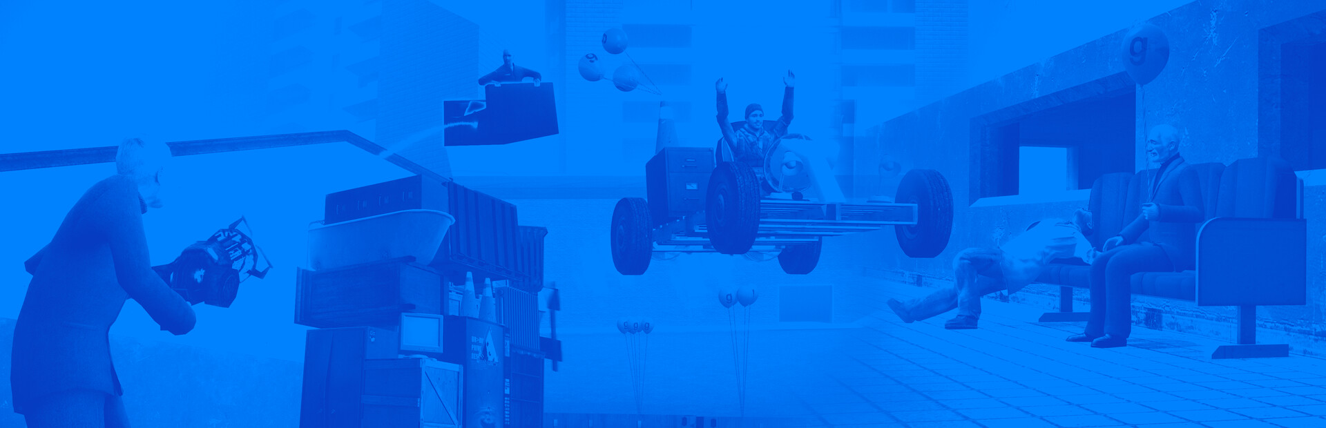 Garry's Mod panoramic Steam artwork